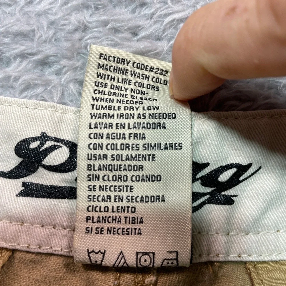 VINTAGE Y2K Plugg Mens Cargo Shorts Size 34